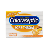 Chloraseptic Honey Lemon 18 Lozenges